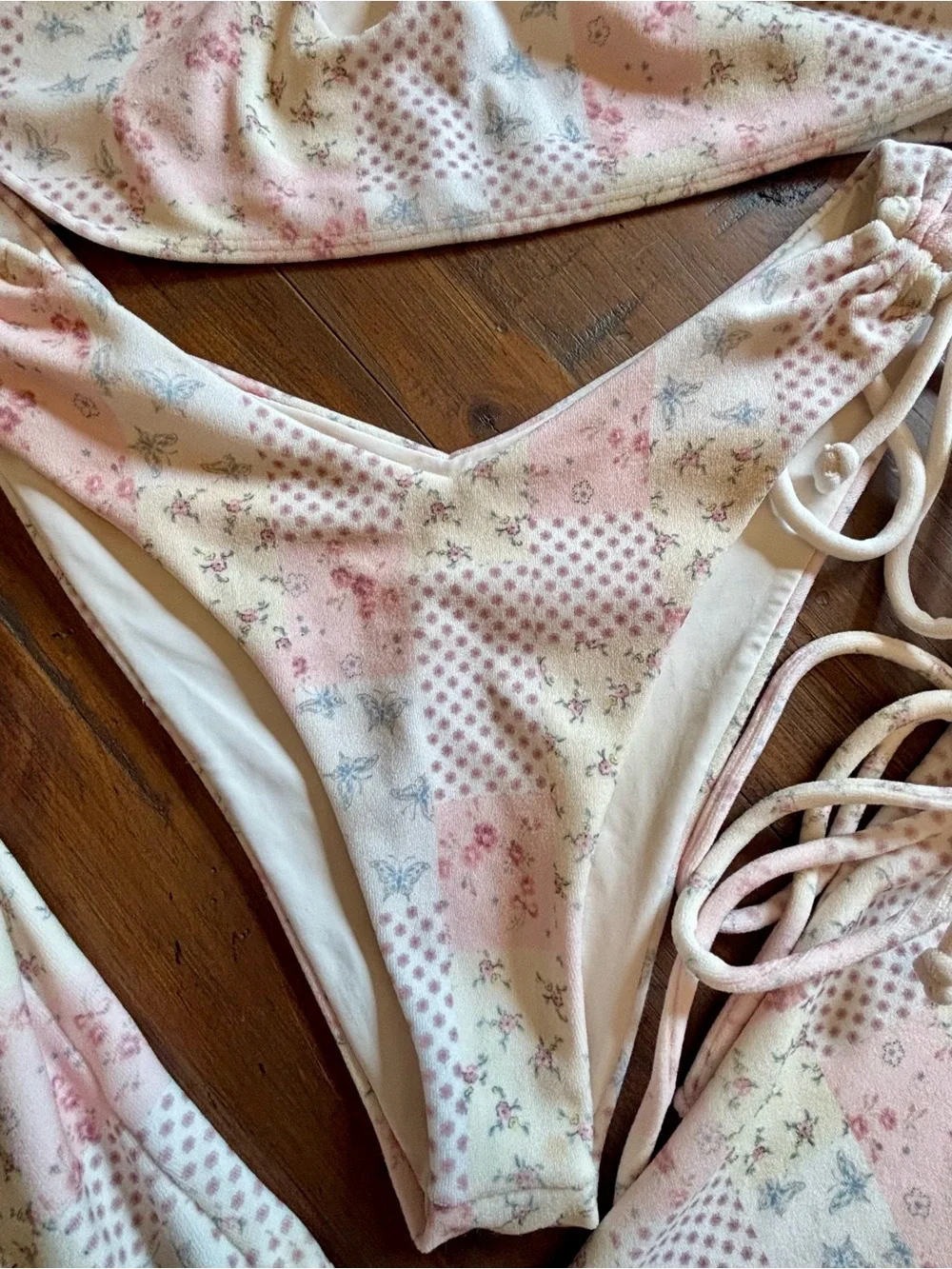 NWT/NWOT Frankie’s bikinis x Sydney Sweeney 4 piece Terry swim set